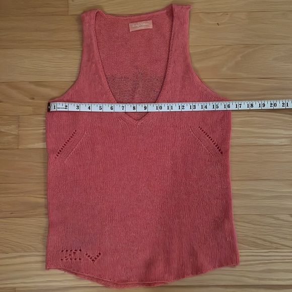 Zadig & Voltaire Cashmere V-Neck Tank - Picture 6 of 7